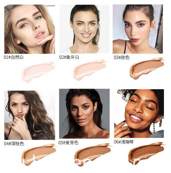 Держите матовую жидкую основу Keep matte liquid foundation